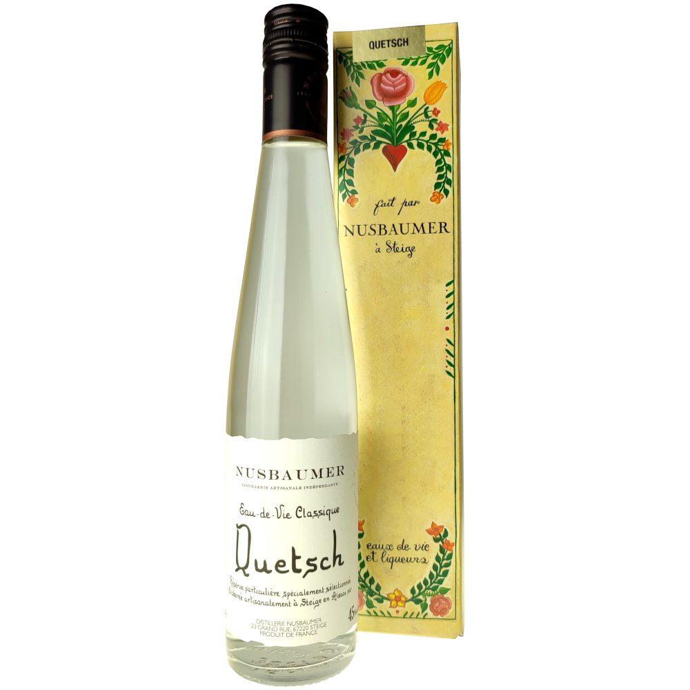 Eau de Vie de Quetsch Distillerie Nusbaumer (35cl)